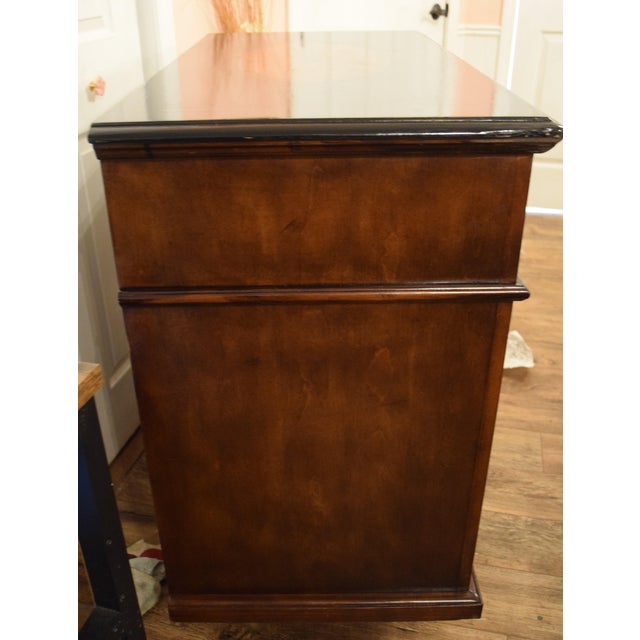 Traditional Inlay Server / Accent Cabinet – Marquetry Detailing For Sale In Orlando - Image 6 of 9