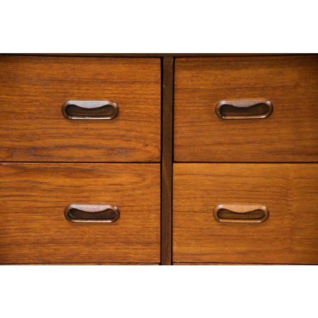1960s Danish Modern 84" Long Teak Dresser For Sale - Image 10 of 10
