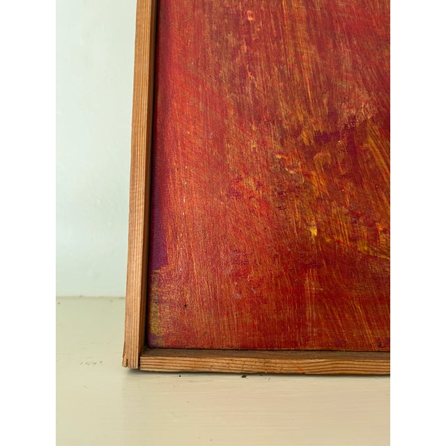 1960s Mid Century Modern Oil on Canvas Dancer For Sale - Image 9 of 13