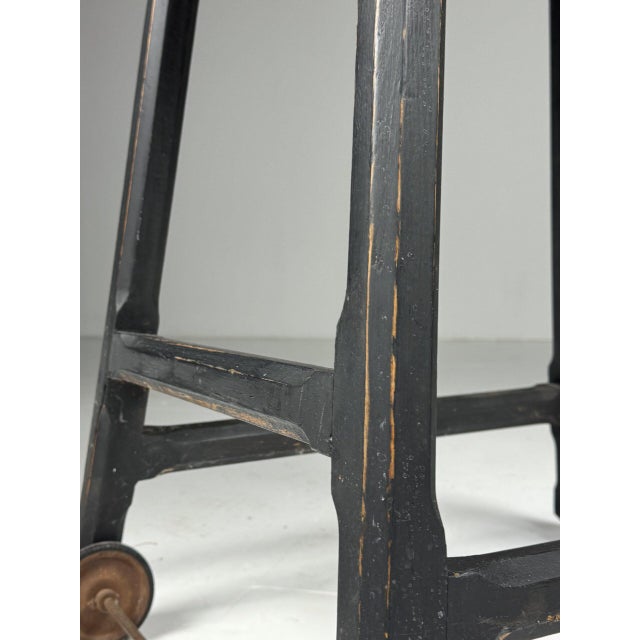 Black Column Sculpture Stand For Sale - Image 4 of 17