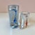 1980s Vintage Kosta Boda 'Two Sweet Hearts' Glass Votive Candle Holder Set For Sale - Image 5 of 10