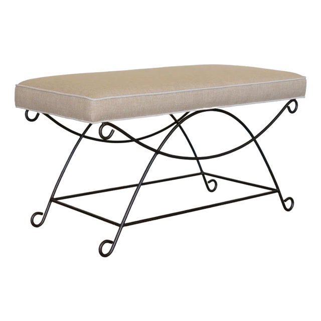 Panoplie Iron Loop Bench, Trim For Sale