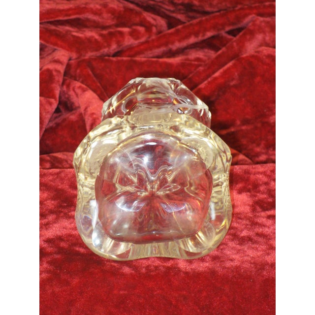 Early 20th Century Vase Art Nouveau Wheel-Cut Engraved Glass Floral and Foliate Design Dogwood For Sale - Image 13 of 18