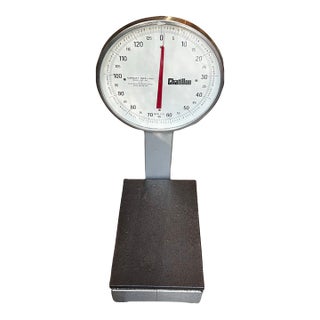 Chatillon Silver Jumbo Vintage Scale For Sale