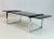 Mid-Century Modern 1960s Chrome & Smoked Glass "Box" Coffee Table by Charles Hollis Jones For Sale - Image 3 of 12