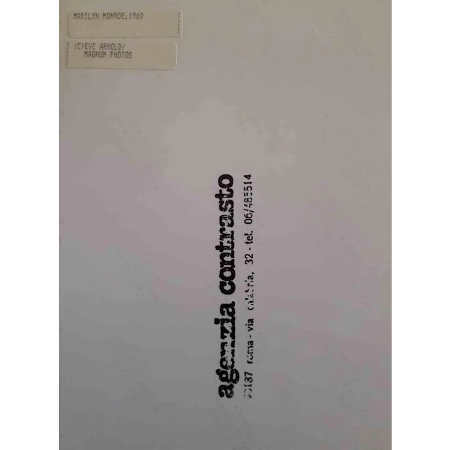 Vintage b/w photograph realized by Eve Arnold in 1960. Copyright: Magnum Photos and Agenzia Contrasto. Excellent...