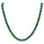 110 Ct Oval Natural Fone Oval Emerald Necklace, 14 K Gold 57.3 Gm , 18 " Long For Sale - Image 15 of 18