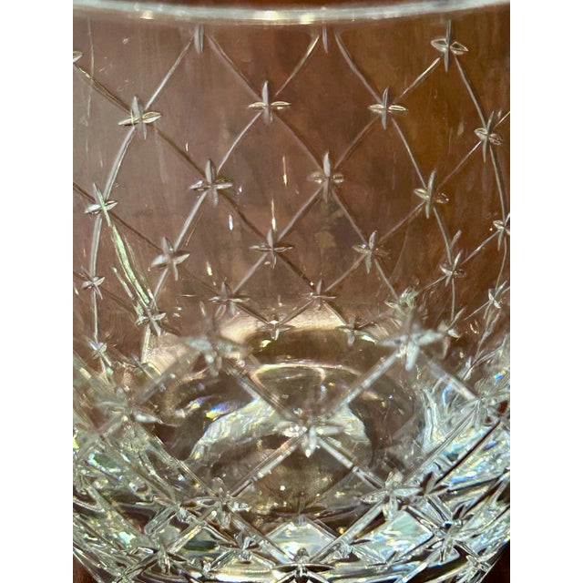 Glass Etched Christian Dior Crystal Ice Bucket Champagne Chiller For Sale - Image 7 of 9