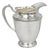 Vintage Victorian Oneida Maybrook Silver Plated Floral Repousse Water Pitcher For Sale
