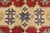 Kazak Rug 8'1'' X 10'1'' Red Wool Tribal Hand-Knotted Oriental Carpet For Sale - Image 9 of 12