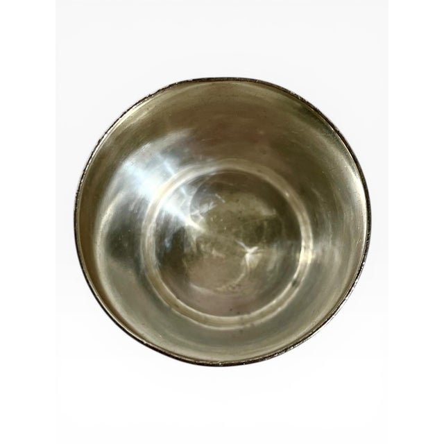 French Art Deco Set of 3 Small Silver Cups, Including Christofle For Sale - Image 10 of 12