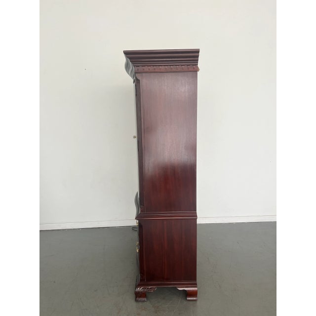 Chippendale 1980s Vintage Thomasville 18th Century Collection Armoire For Sale - Image 3 of 9