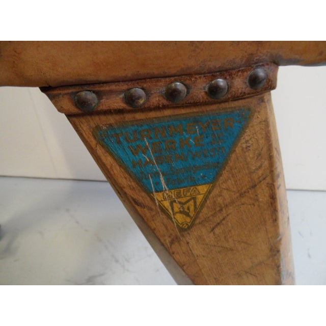 Vintage School Gymnastic Horse, 1950s For Sale - Image 3 of 11