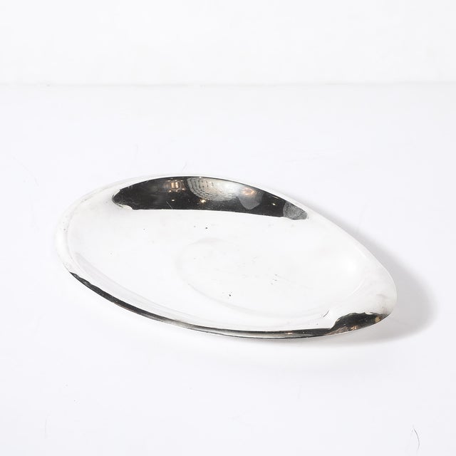 Mid-Century Sterling Silver Sculptural Amorphic Tray Signed Reed & Barton For Sale - Image 12 of 14