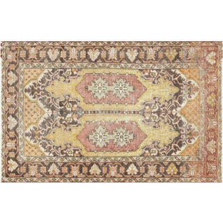 1960s Turkish Oushak Rug For Sale