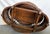 Brown Vintage John-Richard European Crossroads Collection French Cane Coffee Table For Sale - Image 8 of 18