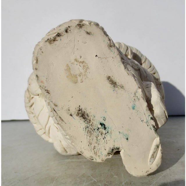 1990s Pierre Yves Hervy-Vaillant Ceramic Bisque Sculpture Circa 1990s For Sale - Image 5 of 9