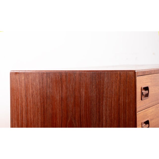 Large Danish Double Chest of 8 Drawers in Teak from Dyrlund, 1960s For Sale - Image 6 of 18