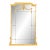 19th Century French Louis XVI Style Giltwood Pareclose Mirror With Original Mercury Glass For Sale