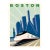 Michael Schwab - Boston - Acela - Amtrak, C. 2004, Poster on Paper For Sale