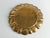 Hollywood Regency Round Brass Tray by Firma Lars Holmström, Sweden, 1940s For Sale - Image 4 of 11
