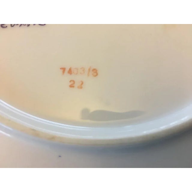 Ceramic Porcelain Platter by F. Thomas, 1900s For Sale - Image 7 of 8