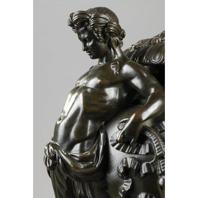 Patinated Bronze Covered Cup by F. Barbedienne, 1850 For Sale - Image 11 of 18