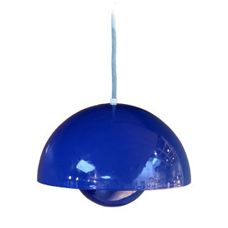 Flower Pot Pendant Lamp by Verner Panton for Louis Poulsen, Denmark, 1960s For Sale