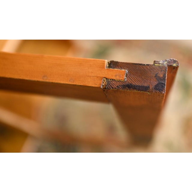 Vintage Handmade Pine Medicine Cabinet Wall Shelf Hutch For Sale - Image 10 of 13