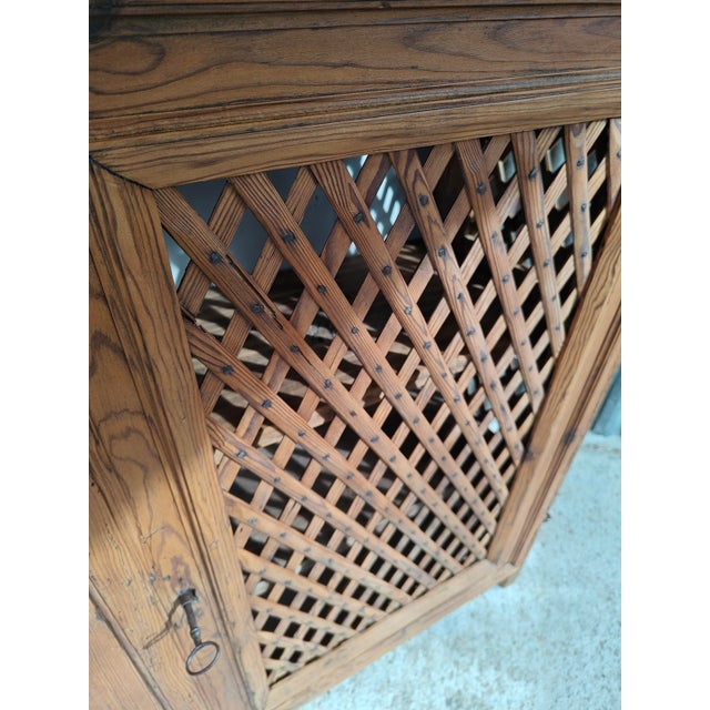 Pine Buffet with Zinc Top, 19th Century For Sale - Image 12 of 18