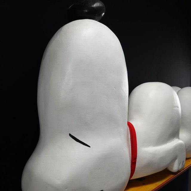 Large Vintage Snoopy Sculpture For Sale - Image 4 of 8