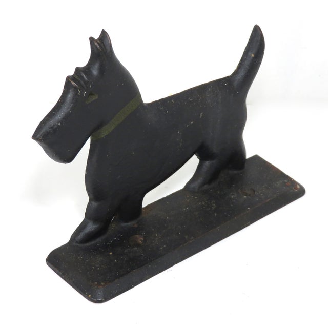 Antique Cast Iron Scotty Dog Boot Scraper Chairish