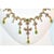 Gorgeous 18K solid gold 11.02CTS diamond and tsavorite garnet necklace earrings set. This set is loaded with 5.73cts of...