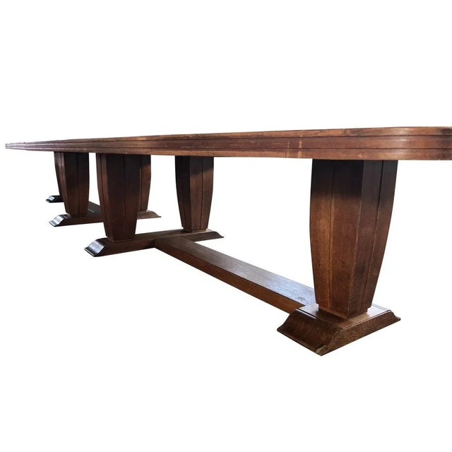 ART Deco French Dining Table, 1930s For Sale - Image 6 of 17