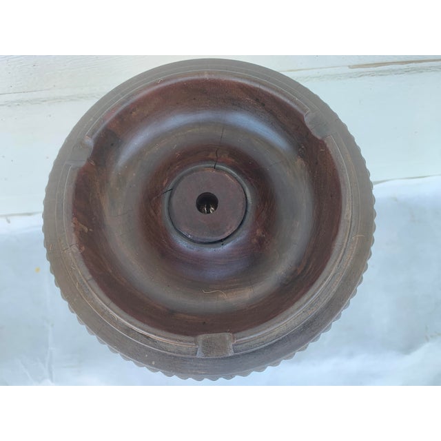 Container on High Leg in Mahogany Wood, 1890s For Sale - Image 12 of 18