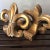 1970s 1970s Neoclassical Fleur De Lis Wooden Rod Holders For Sale - Image 5 of 6