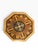 Wood Vintage Italian Marquetry Octagonal Music Box Table With Reuge Swiss Movement For Sale - Image 7 of 15