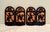 Paper Vintage 1930s Halloween Cardboard and Paper Lanterns, Set of 2 For Sale - Image 7 of 9