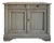19th Century French Painted Buffet Cabinet - Gray For Sale