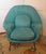 Mid-Century Modern Circa 1960 American Eero Saarinen Womb Chair & Ottoman For Sale - Image 3 of 6