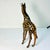 1970s Vintage Safari Boho Chic Italian Leather Wrapped Giraffe and Leopard Figurals - A Pair For Sale - Image 16 of 18