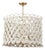 Regina Andrew Alice Porcelain Flower Embellished Chandelier For Sale