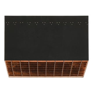 Flush Mount in Copper with Lacquer and Metal, 1960s For Sale