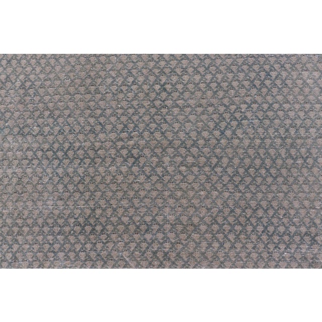 Minimalist Design Antique Persian Tabriz Rug With All-Over Small Scale Design For Sale - Image 13 of 14