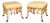 Pair Regency Style Faux Bamboo Benches or Stools by Hickory Chair For Sale