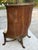 Brown Vintage Maitland-Smith British Colonial Style Double Caned Faux-Tortoiseshell Wingback Chair For Sale - Image 8 of 18