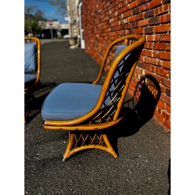1980s Set of 4 Bentwood Game Chairs For Sale - Image 4 of 12