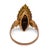 Metal Late 19th Century Victorian 1.60 Carat Rose Cut Diamond 14k Rose Gold Navette Ring, Size 9 For Sale - Image 7 of 8