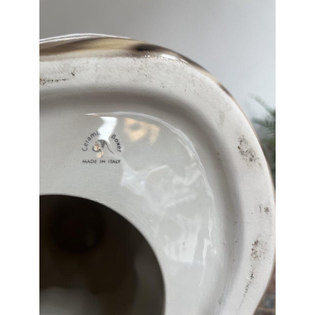 Italian Artist, Large Tiger Statue, Ceramic For Sale - Image 13 of 14