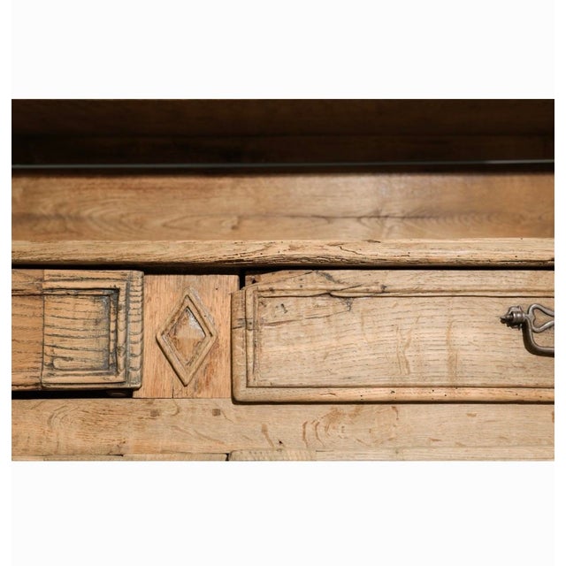 19th Century Louis XV Style Bleached Dresser / Buffet For Sale - Image 4 of 12